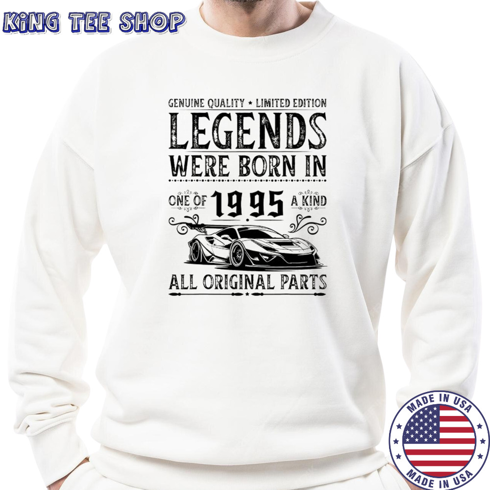 Legends were born in 1995 SimRacing Motorsport shirt Sweatshirt