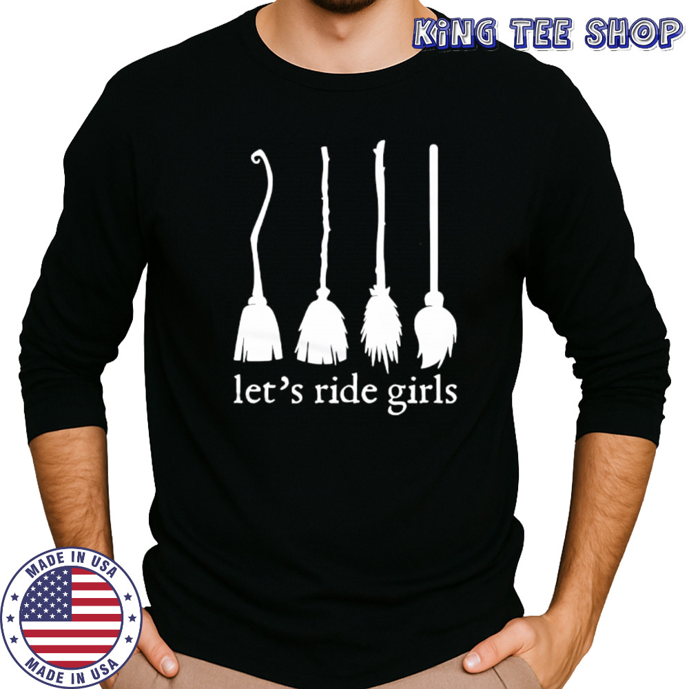 Let’s Ride Girls shirt Long Sleeved