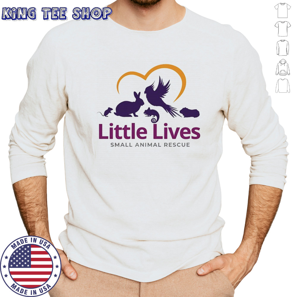 Little Lives small Animal rescue shirt Long Sleeved