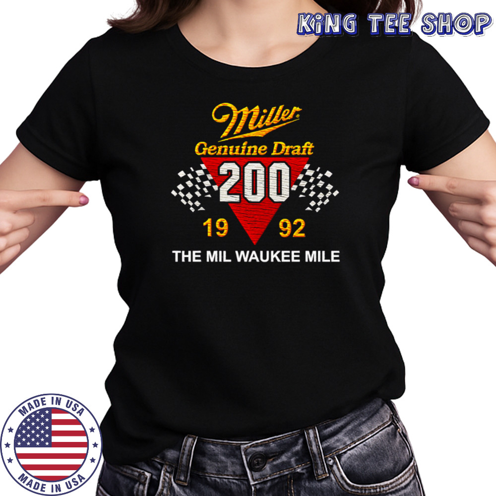 Miller Genuine Draft 200 1992 The Milwaukee Mile shirt Women's T-shirt