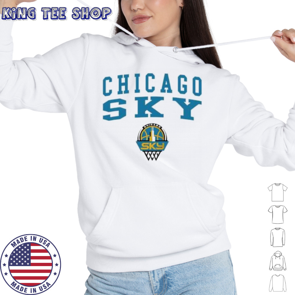 WNBA Chicago Sky Girls logo shirt Hoodie