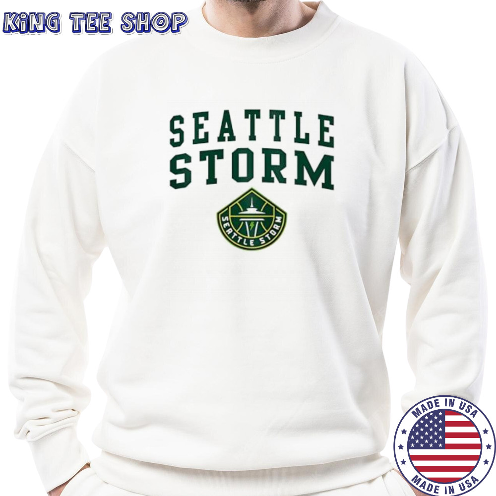 WNBA Seattle Storm Girls logo shirt Sweatshirt