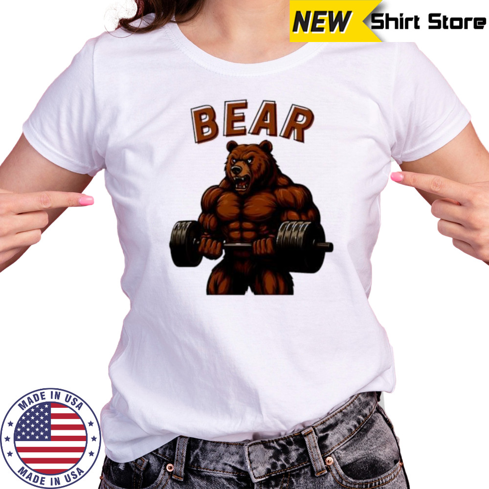 Bear Gym Weightlifting shirt Women's T-shirt