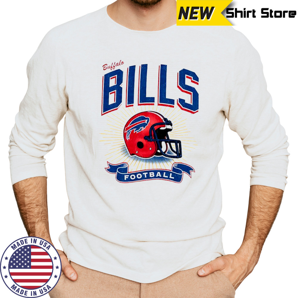 Buffalo Bills Prime Franklin Red Helmet shirt Long Sleeved