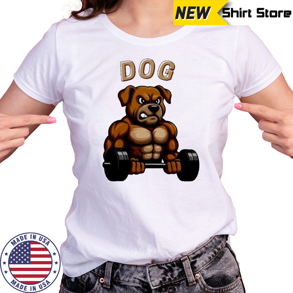 Dog Gym Weightlifting shirt Women's T-shirt