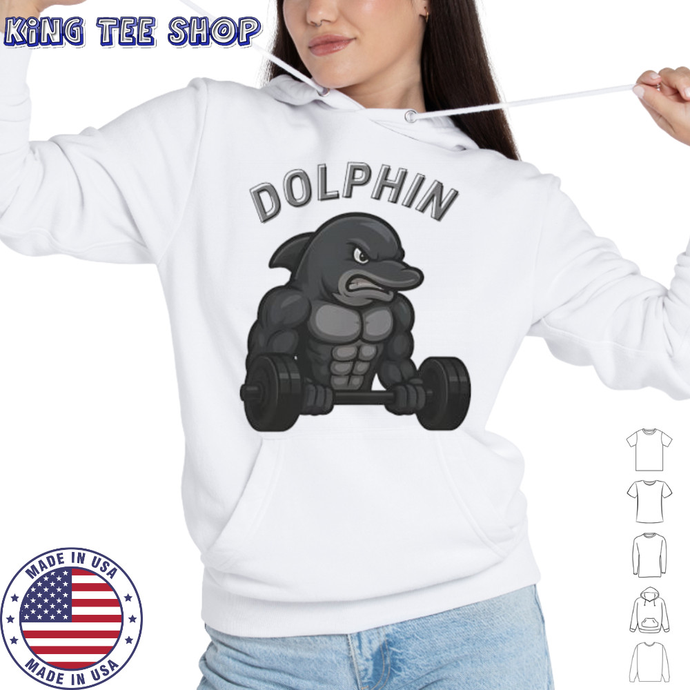 Dolphin Gym Weightlifting shirt Hoodie