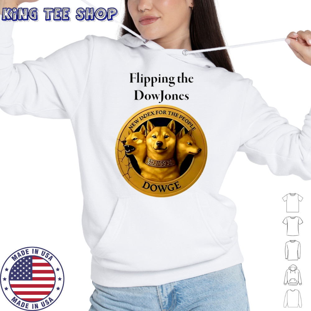 Dowge flipping the DowJones coin shirt Hoodie