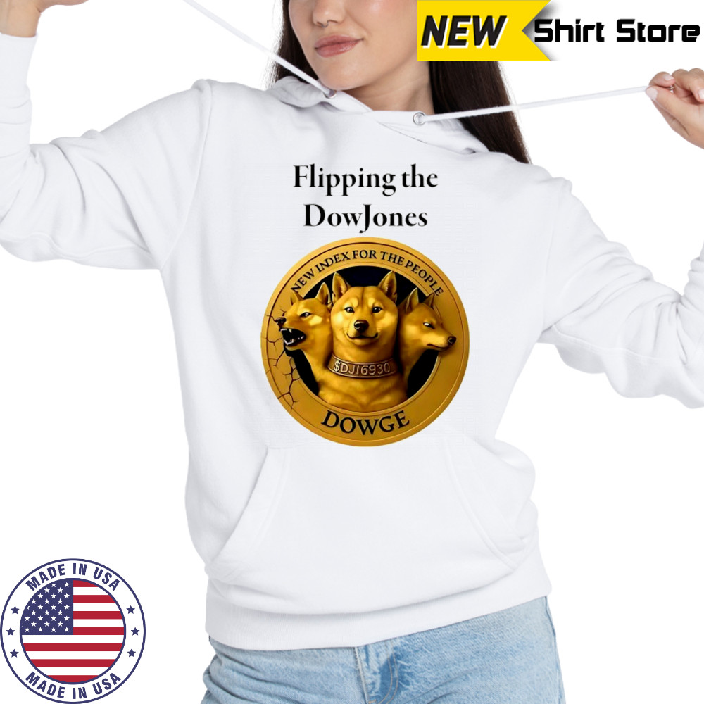 Dowge flipping the DowJones coin shirt Hoodie