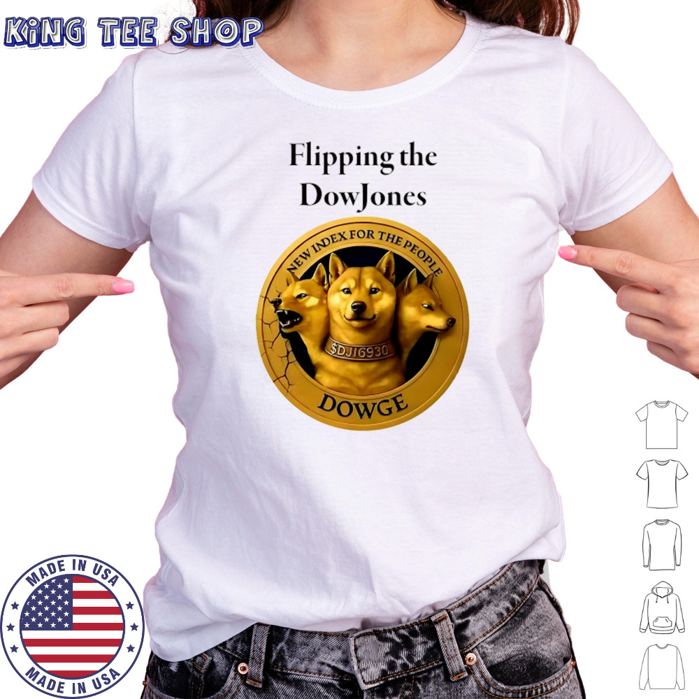 Dowge flipping the DowJones coin shirt Women's T-shirt