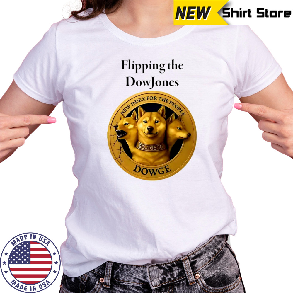 Dowge flipping the DowJones coin shirt Women's T-shirt