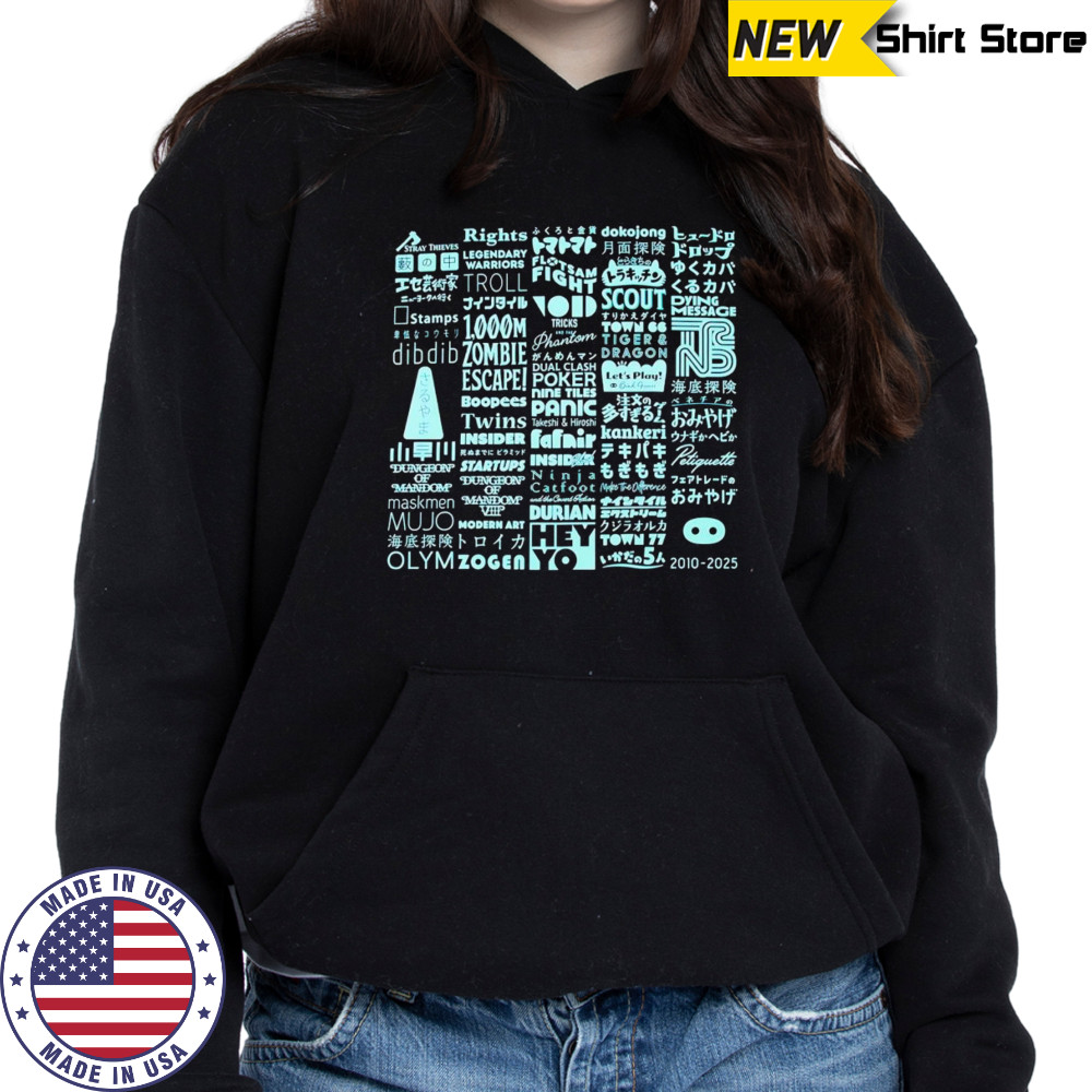 Oink Games 15th anniversary shirt Hoodie