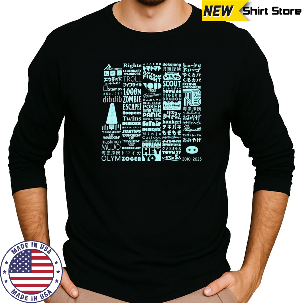Oink Games 15th anniversary shirt Long Sleeved