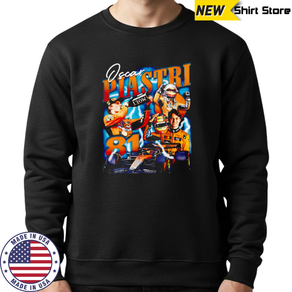 Oscar Piastri retro shirt Sweatshirt