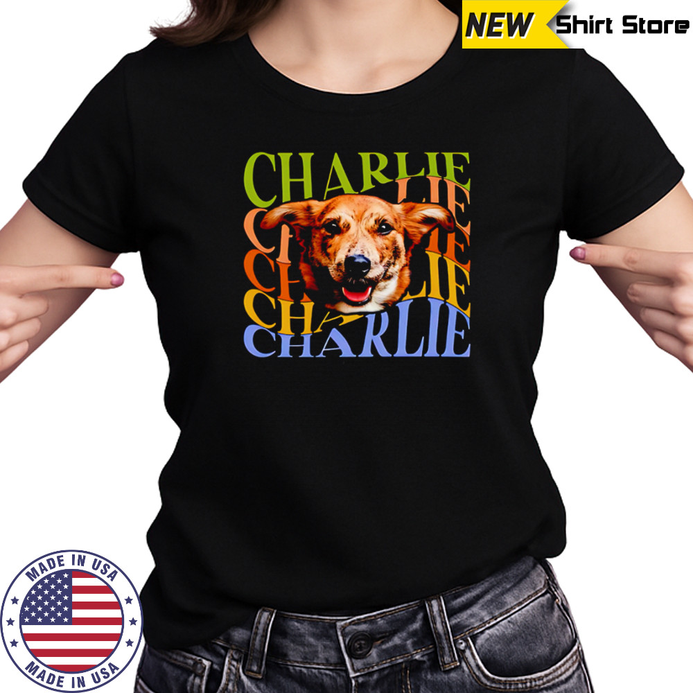 Retro Pet Dog Photo In Vintage Style shirt Women's T-shirt