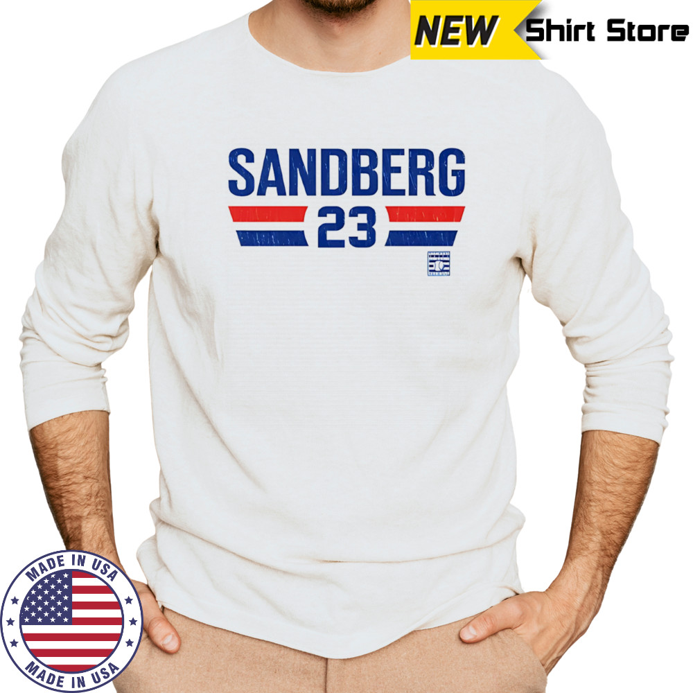 Ryne Sandberg 23 baseball shirt Long Sleeved