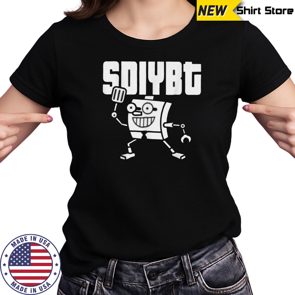 SDIYBT Robot Start Digging In Yo But Robot Tees Shirt Women's T-shirt