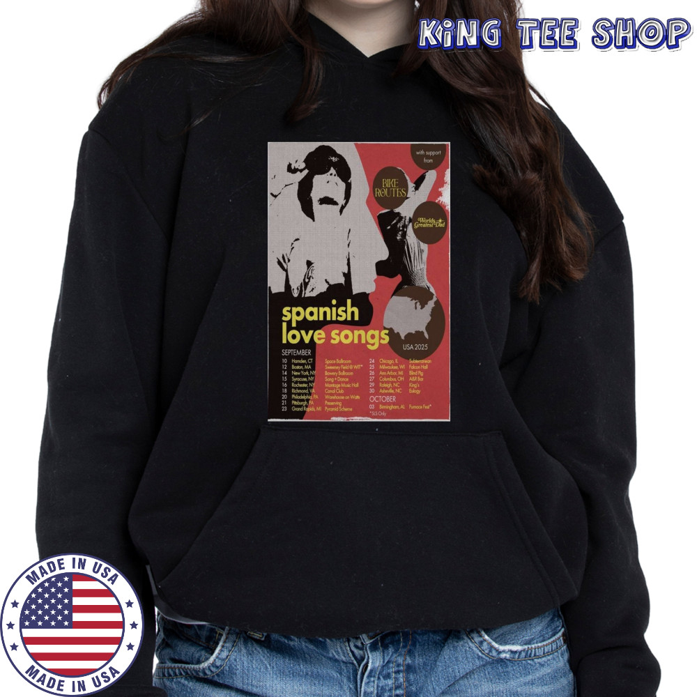 Spanish Love Songs Poster 2025 Shirt Hoodie
