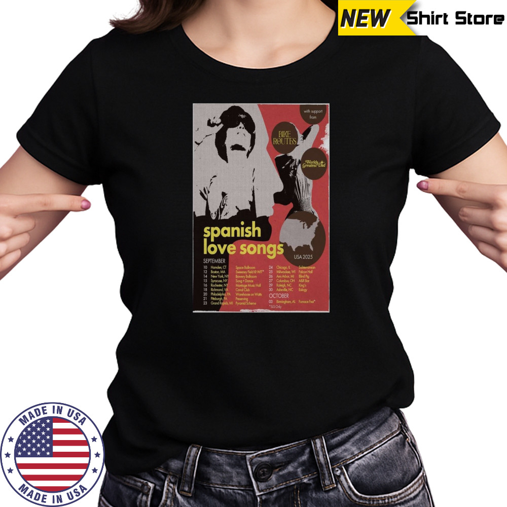 Spanish Love Songs Poster 2025 Shirt Women's T-shirt