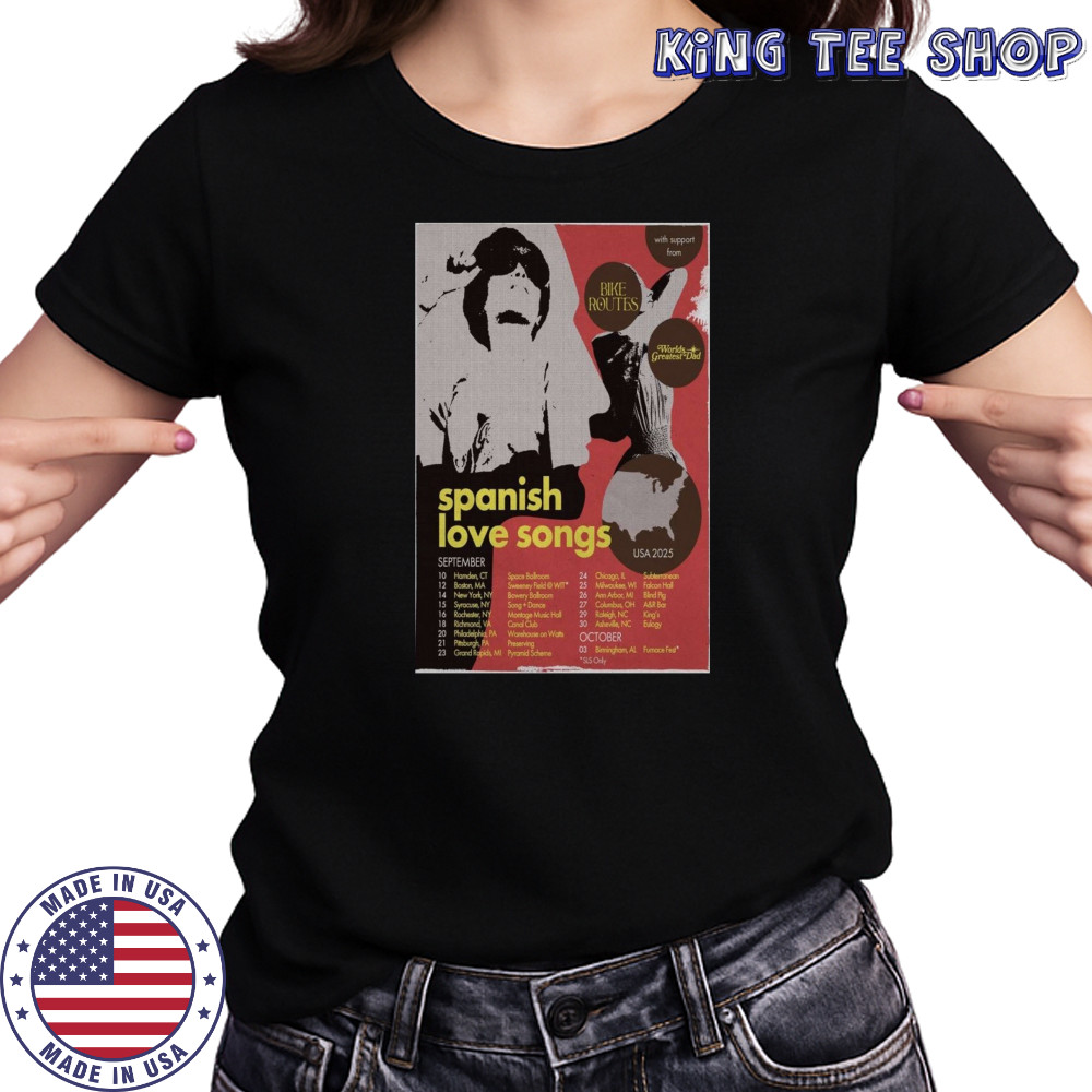 Spanish Love Songs Poster 2025 Shirt Women's T-shirt