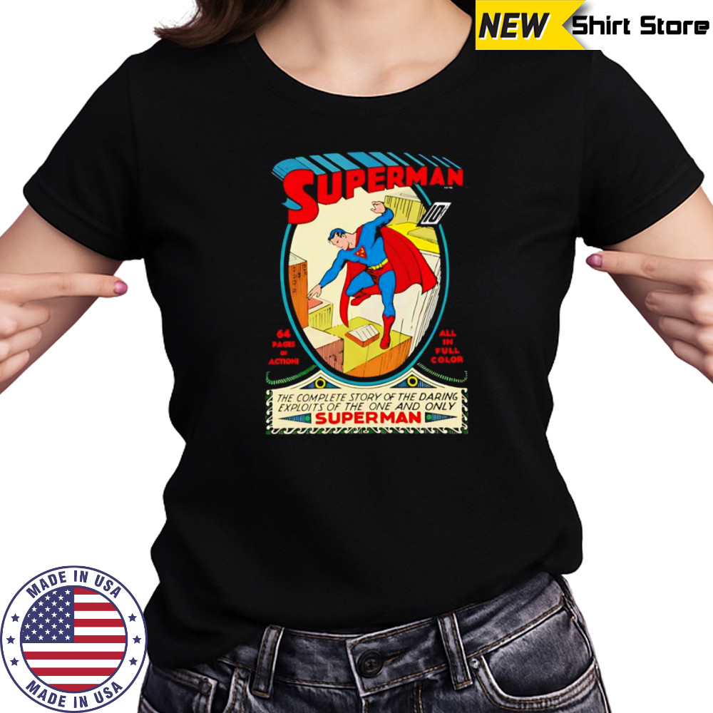 Superman #1 Embroidered shirt Women's T-shirt