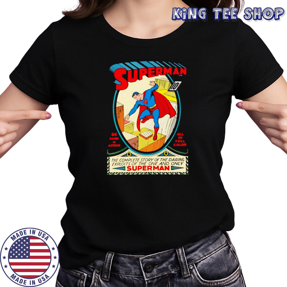 Superman #1 Embroidered shirt Women's T-shirt