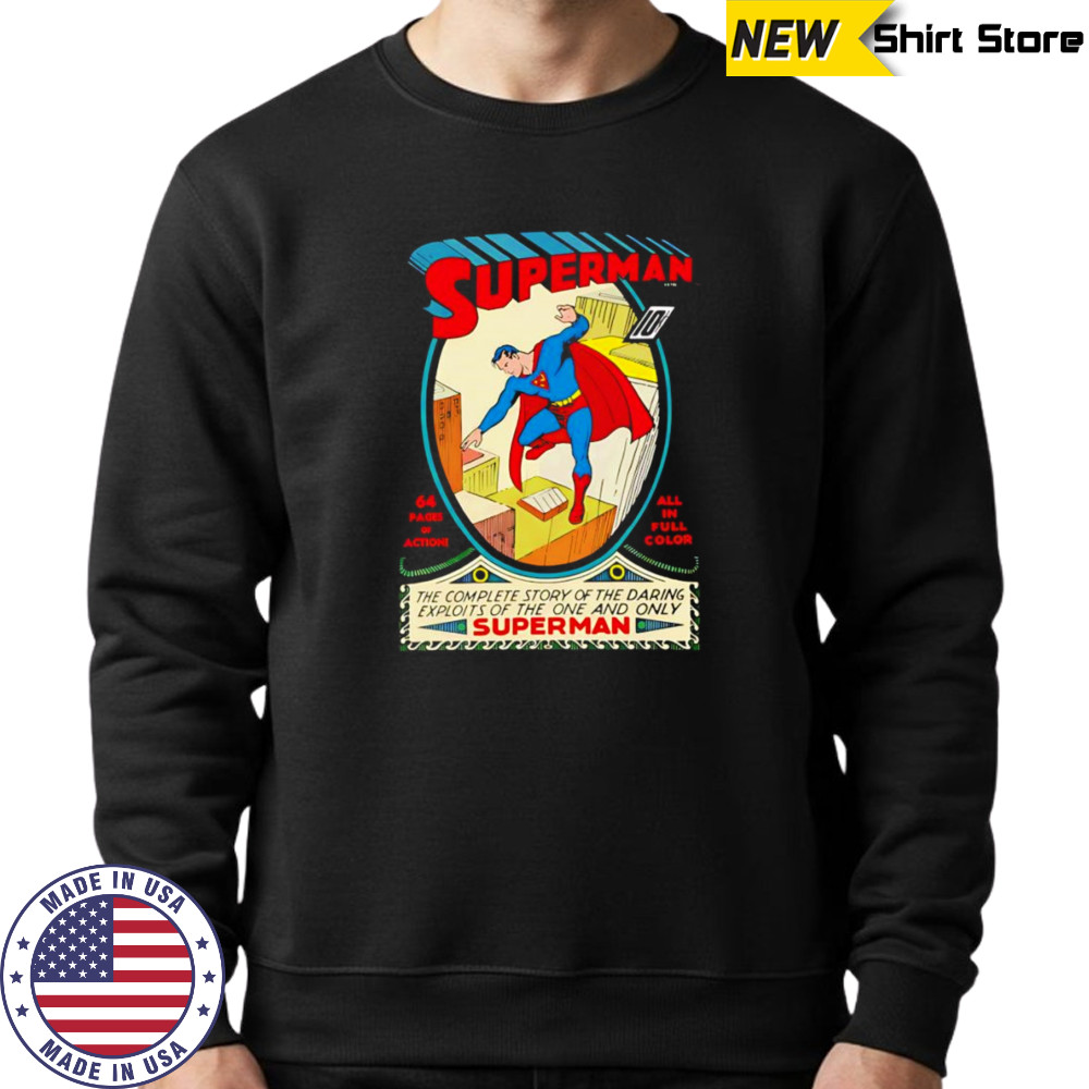 Superman #1 Embroidered shirt Sweatshirt