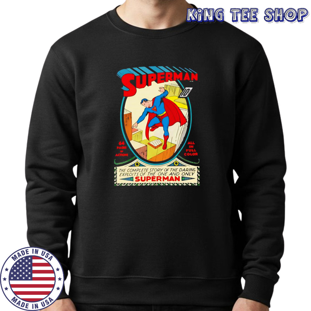 Superman #1 Embroidered shirt Sweatshirt
