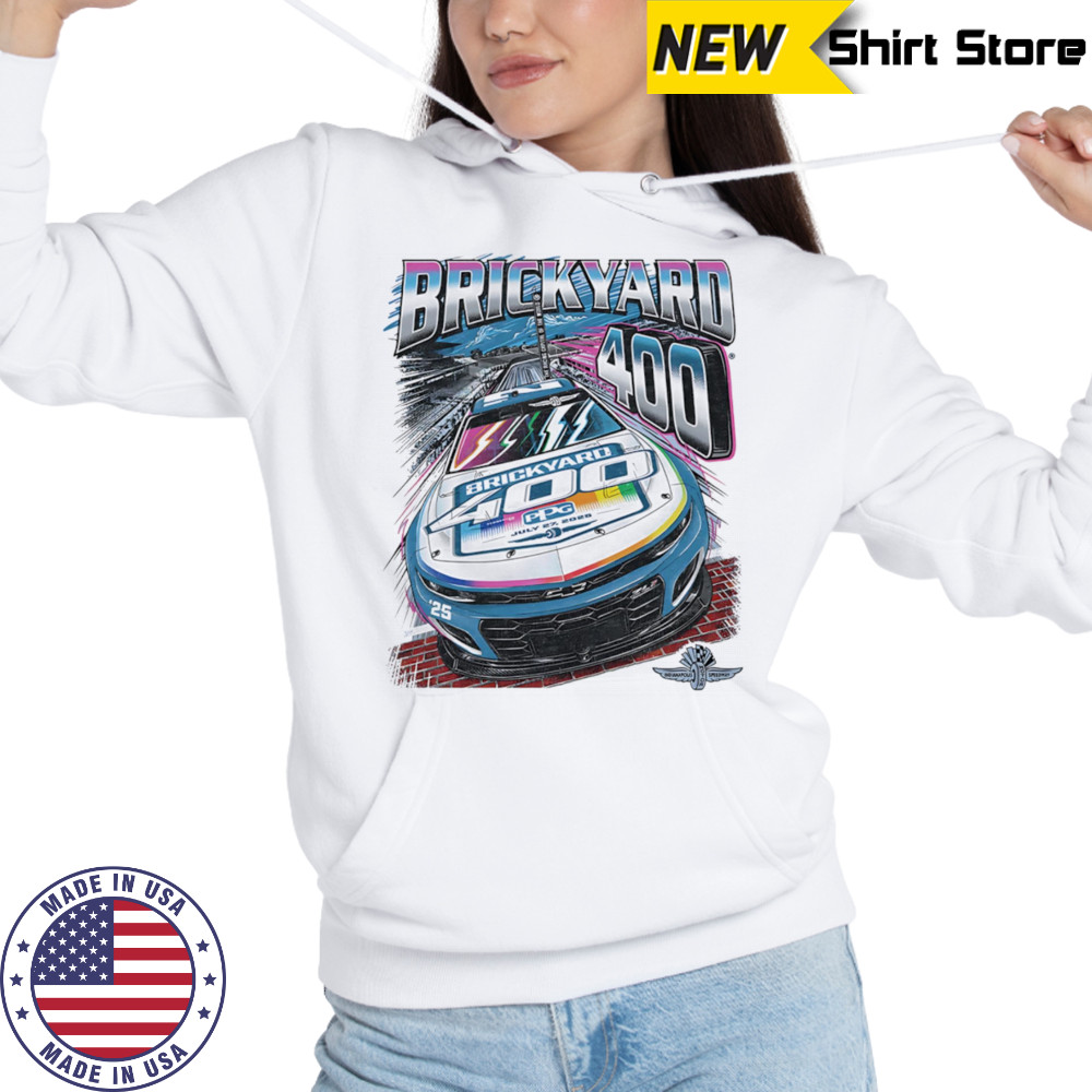 2025 Brickyard 400 Throwback shirt Hoodie