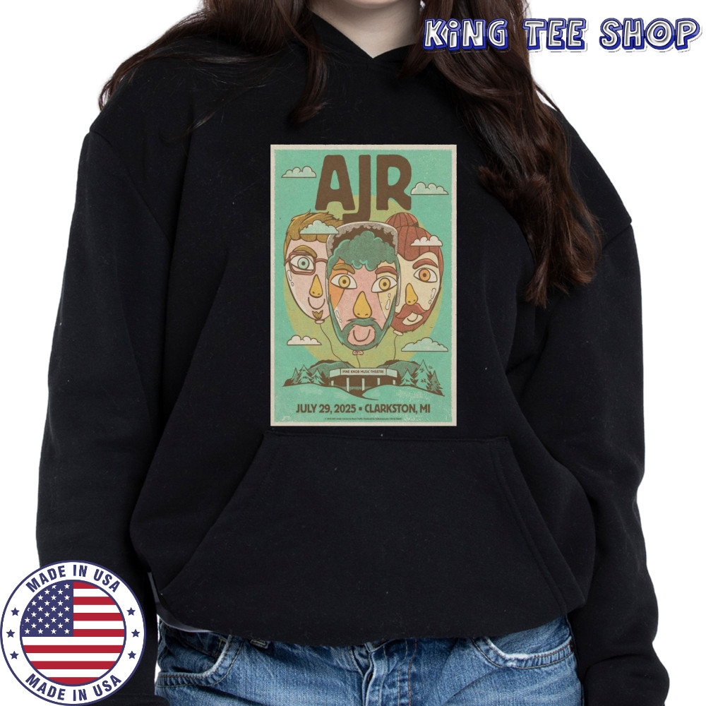 AJR 2025 Clarkston MI Event Poster T-Shirt Hoodie