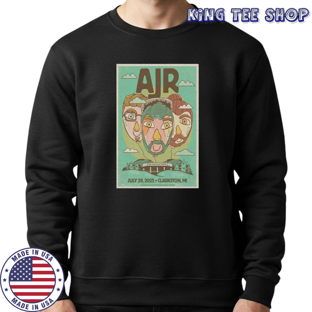 AJR 2025 Clarkston MI Event Poster T-Shirt Sweatshirt
