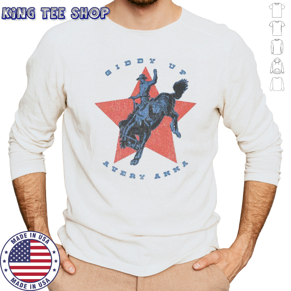 Avery Anna Giddy Up T-Shirt Long Sleeved