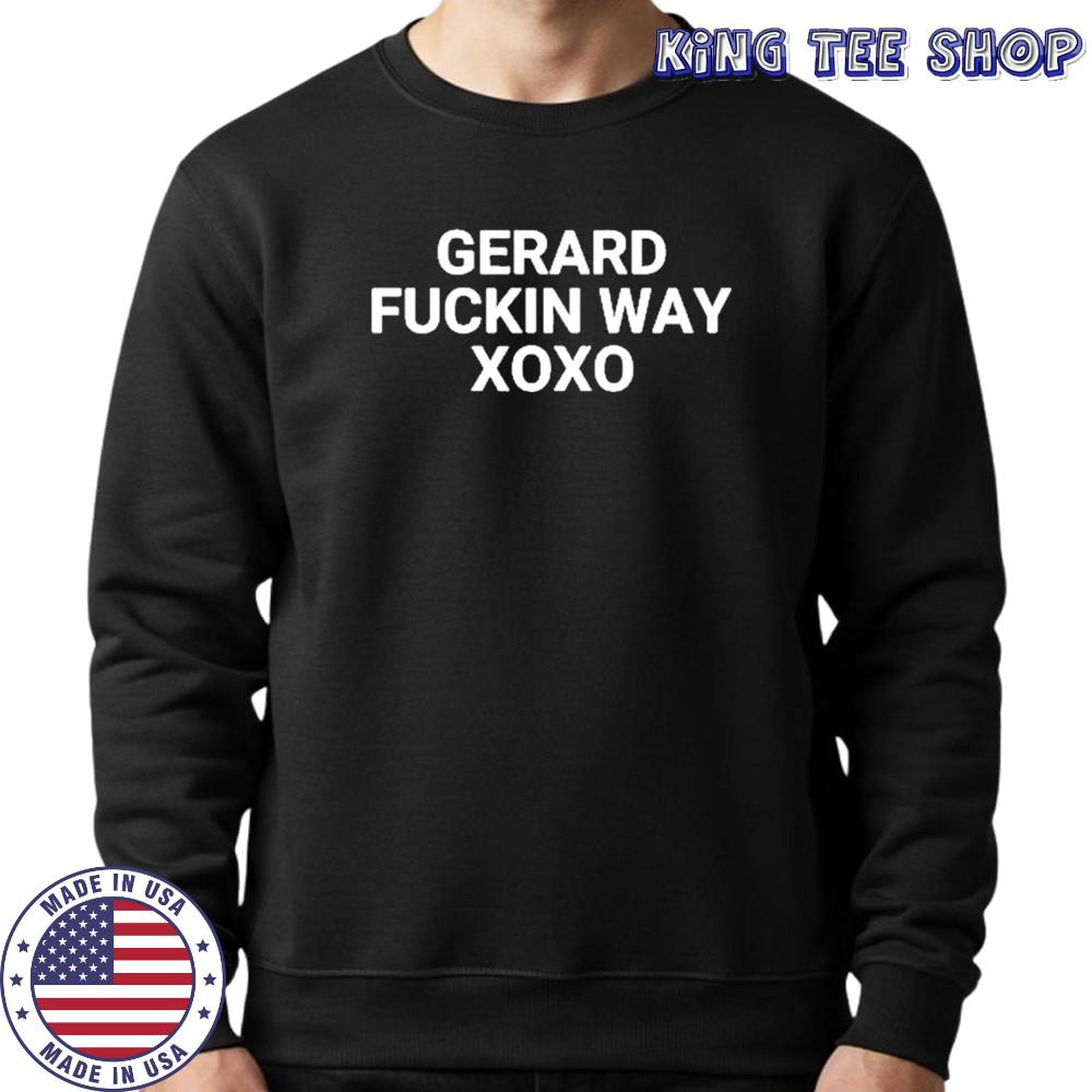 Belltower Bat Gerard Fuckin Way Xoxo T-Shirt Sweatshirt
