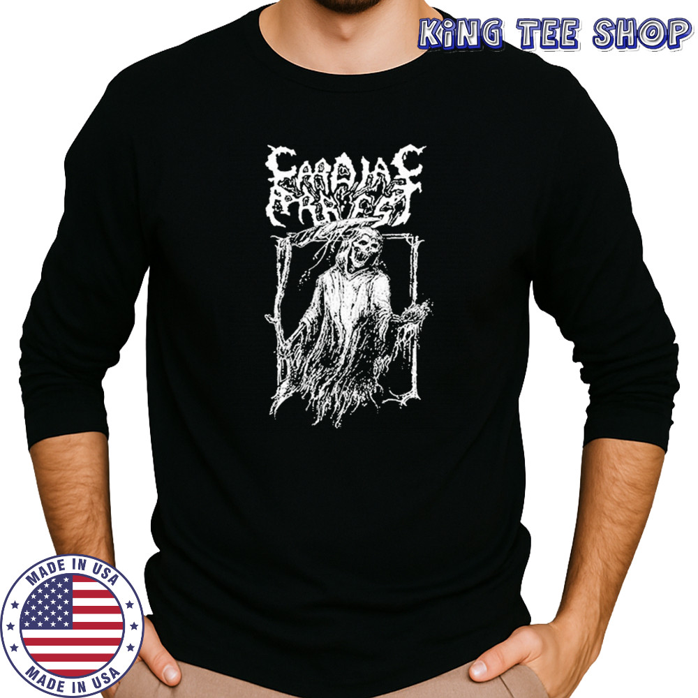 Cardiac Arrest Reaper T-shirt Long Sleeved