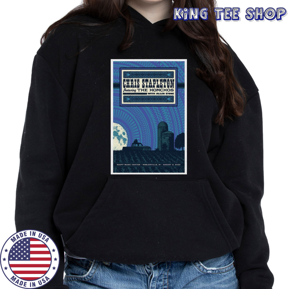 Chris Stapleton 2025 Noblesville, IN Poster T-Shirt Hoodie
