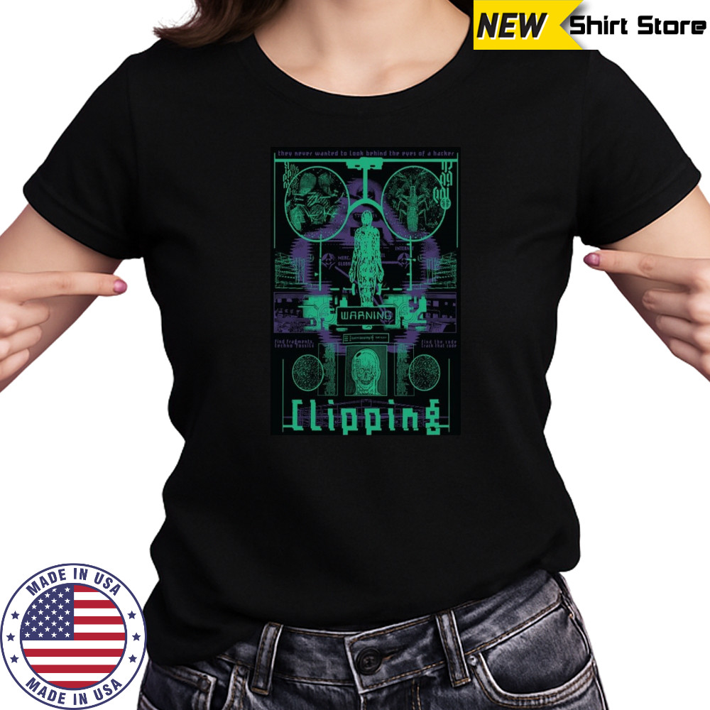 Clipping Cyber Hacker Poster T-Shirt Women's T-shirt