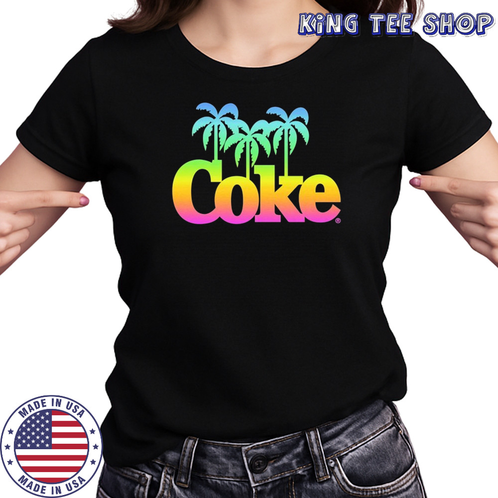 Coca Cola Trees T-shirt Women's T-shirt