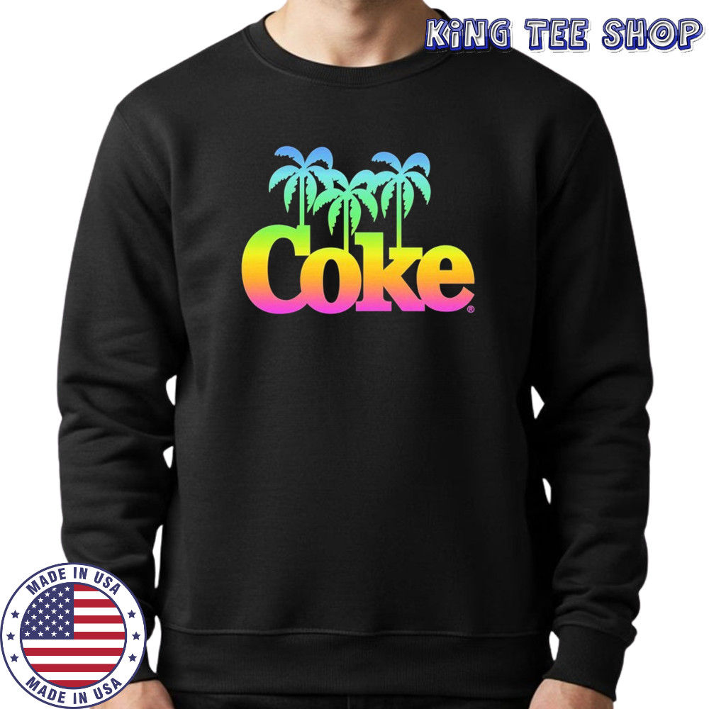 Coca Cola Trees T-shirt Sweatshirt