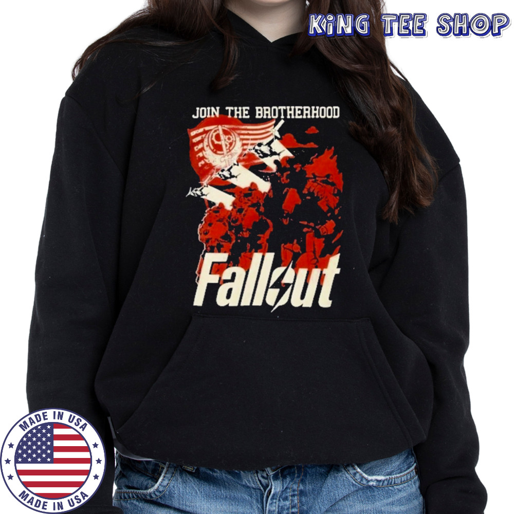 Fallout Join The Brotherhood T-Shirt Hoodie
