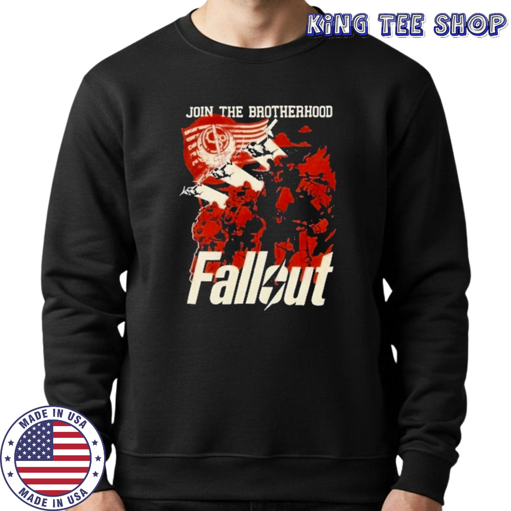 Fallout Join The Brotherhood T-Shirt Sweatshirt