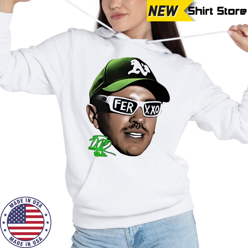 Ferxxo Face Oakland Athletics hat shirt Hoodie