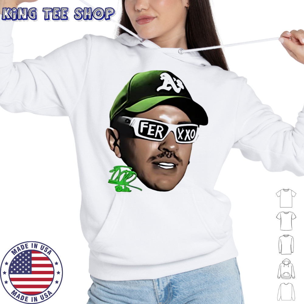 Ferxxo Face Oakland Athletics hat shirt Hoodie