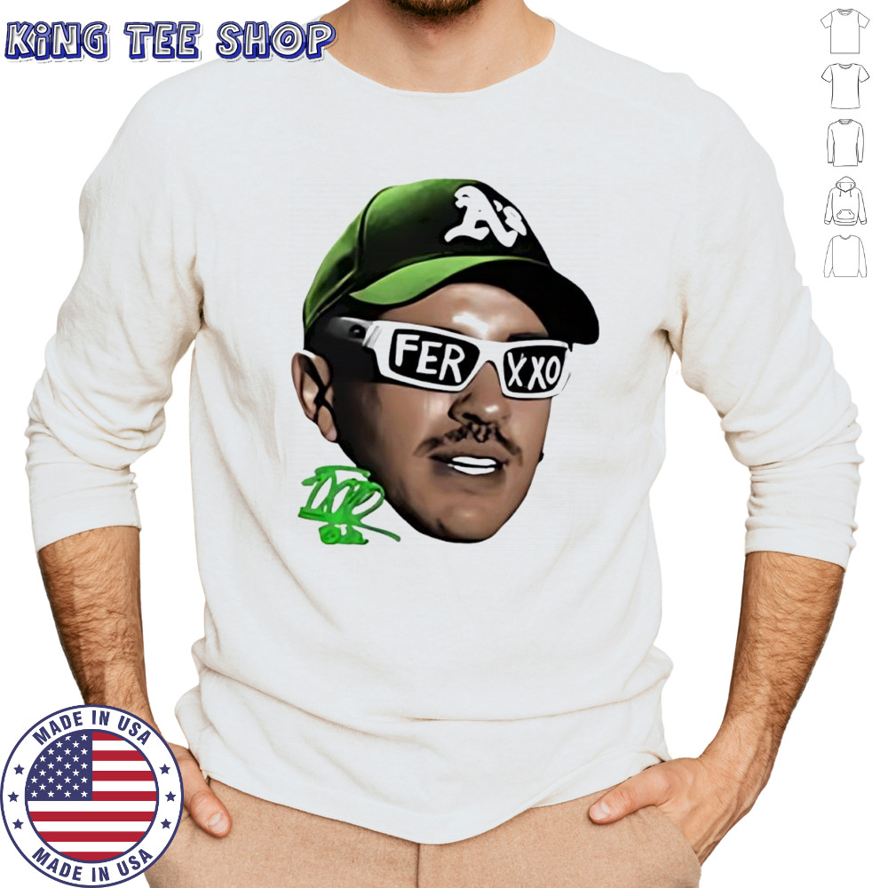 Ferxxo Face Oakland Athletics hat shirt Long Sleeved