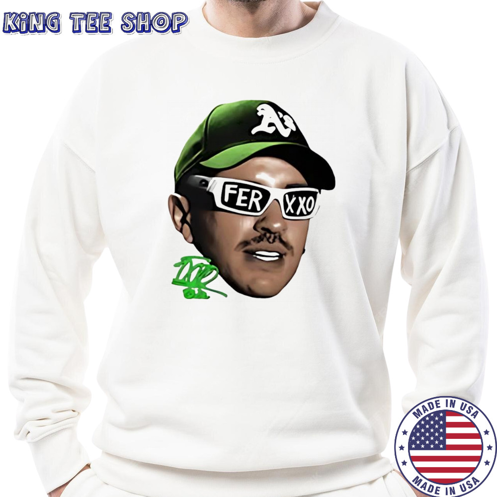 Ferxxo Face Oakland Athletics hat shirt Sweatshirt