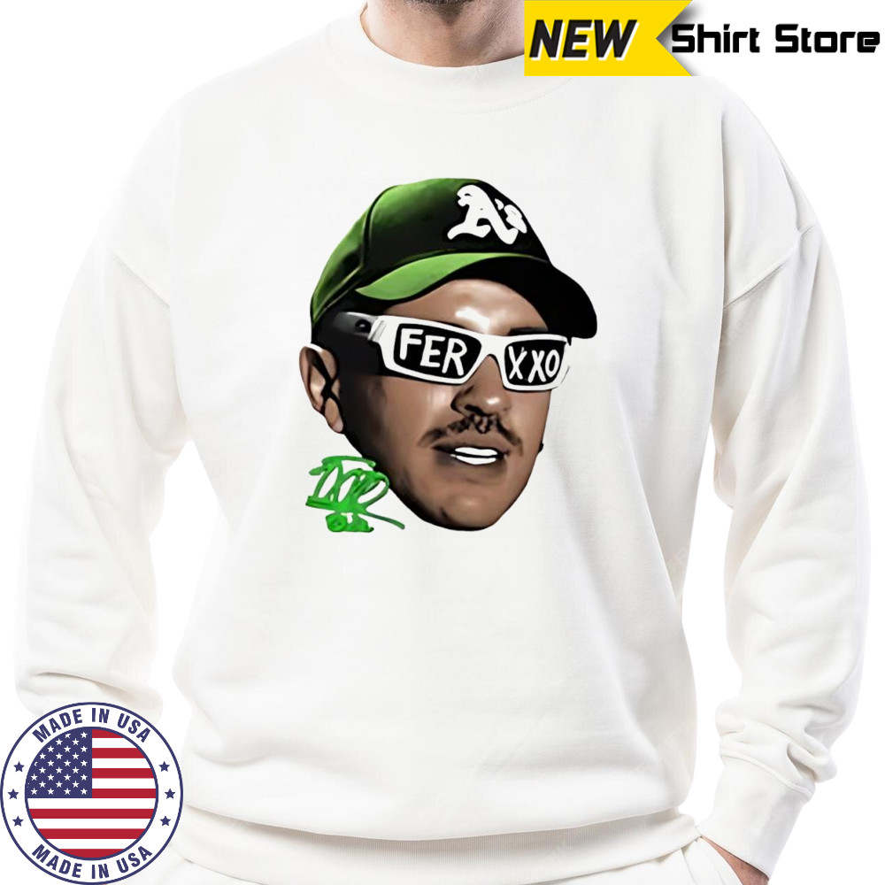 Ferxxo Face Oakland Athletics hat shirt Sweatshirt