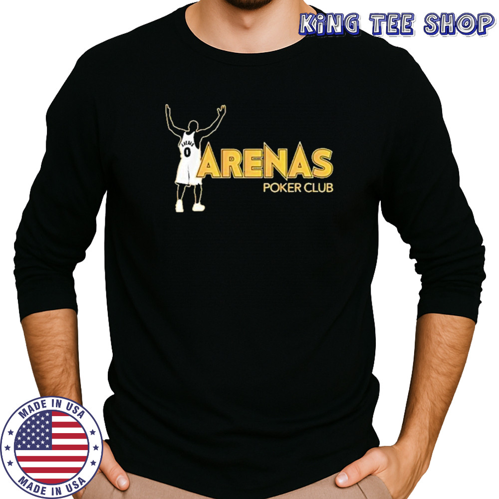 Gilbert Arenas Poker Club T-Shirt Long Sleeved