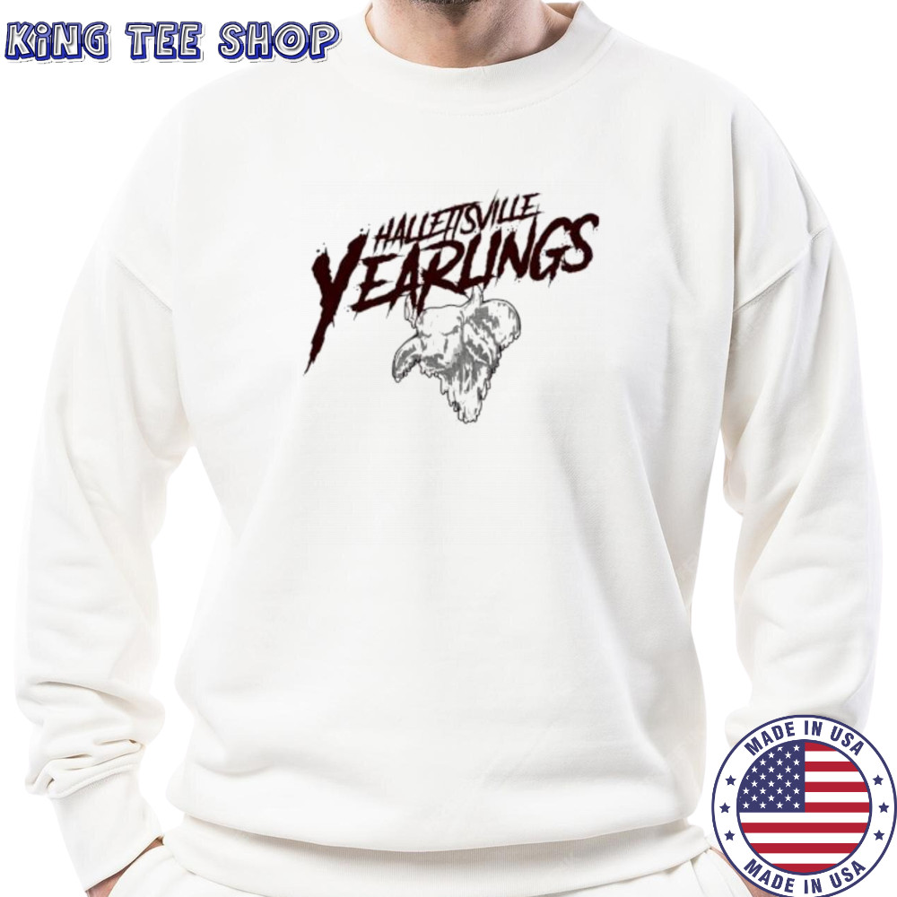 Hallettsville Yearlings Drip Buffalo shirt Sweatshirt