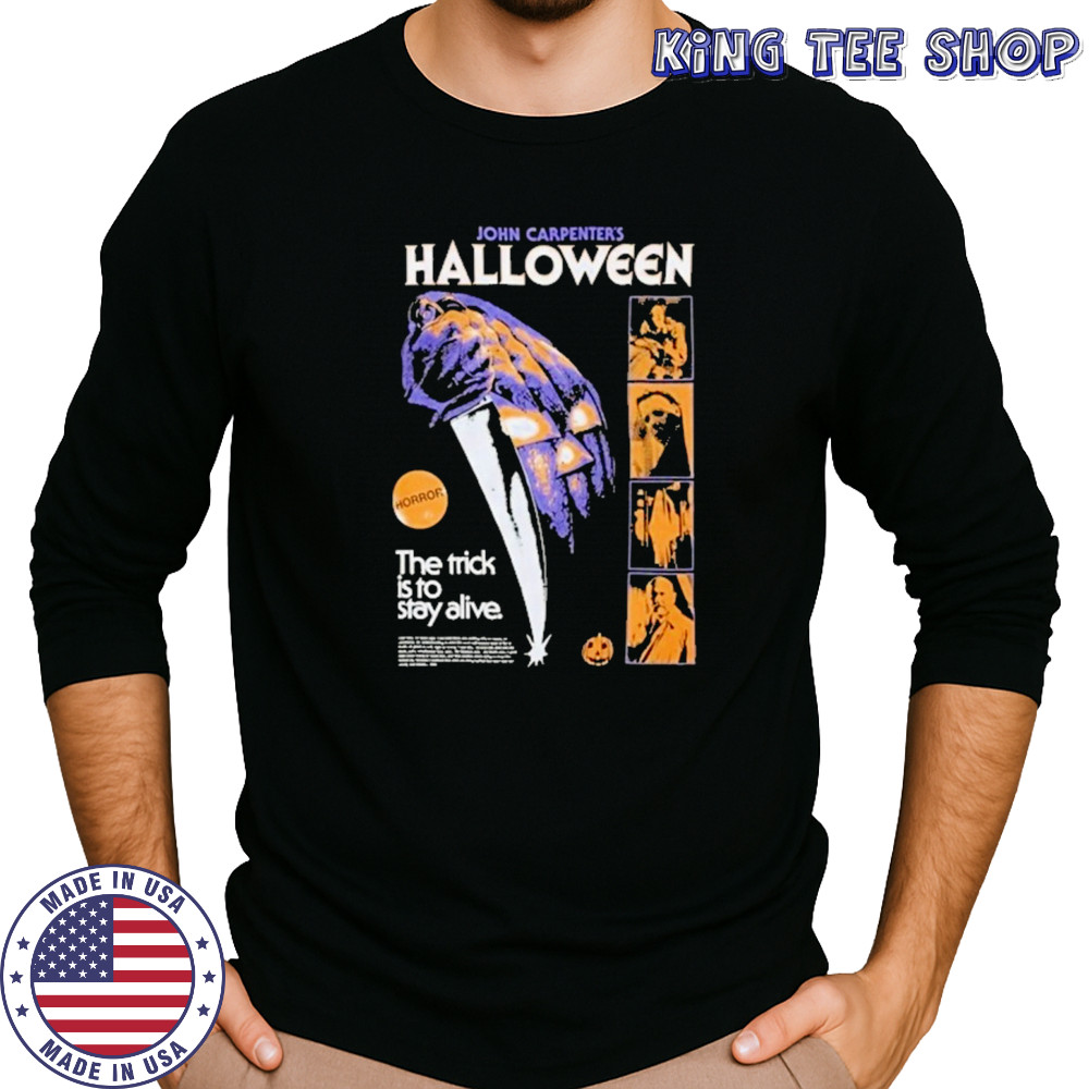 Halloween Stay Alive Tonal T-Shirt Long Sleeved