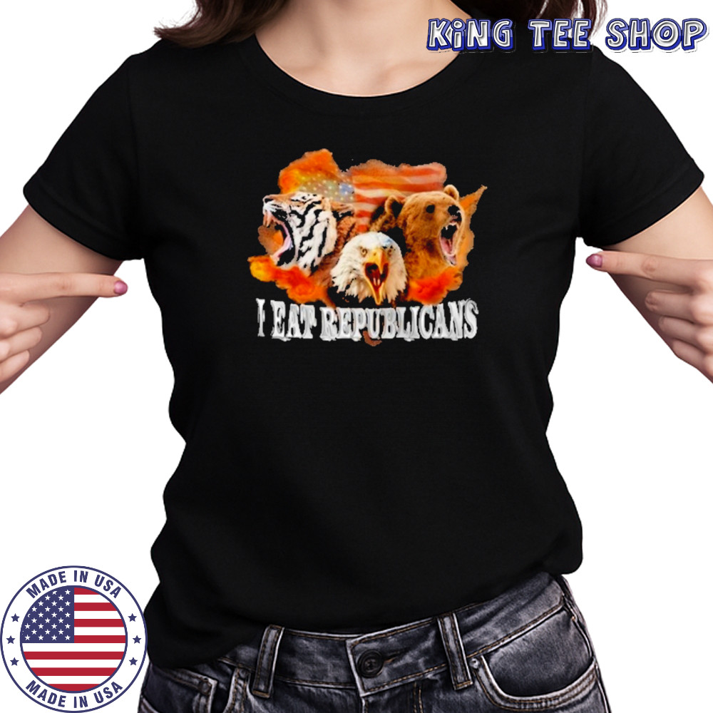 I Eat Republicans T-Shirt Women's T-shirt