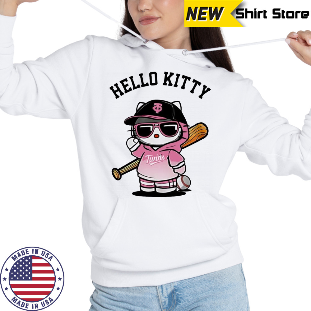 Minnesota Twins Hello Kitty Night For Fans mlb shirt Hoodie