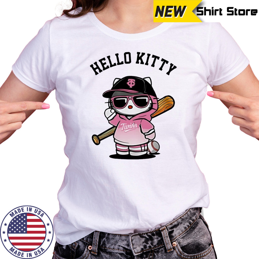 Minnesota Twins Hello Kitty Night For Fans mlb shirt Women's T-shirt